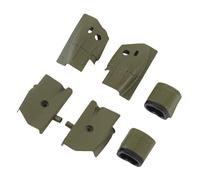 Alomejor Kit de Pièces de Remplacement d'hélicoptère RC 6PCS RC, Décorations d'ailes 'hélicoptère Arrière en Plastique pour Avion à Télécommande K170, compatibilité Supérieure, Durable et Fiable