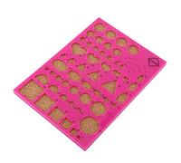 Alomejor Kit de Quilling en Papier, Belles Formes, Outils D'artisanat, Aiguilles à Perles, Pincettes, Ensemble de Jouets Artisanaux pour Scrapbooking, Albums Photos, Bleu/rose/rose Rouge/ (rouge)