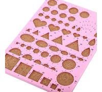 Alomejor Kit de Quilling en Papier, Belles Formes, Outils D'artisanat, Aiguilles à Perles, Pincettes, Ensemble de Jouets Artisanaux pour Scrapbooking, Albums Photos, Bleu/rose/rose Rouge/ (PINK)