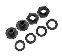 Alomejor Kit de Quincaillerie de Jambe de Force en Verre Arrière en Alliage d'aluminium, Remplacement Direct, Installation Facile, Ajustement Stable pour 1992 à 1995 3Dr Hatchback CRV EG6
