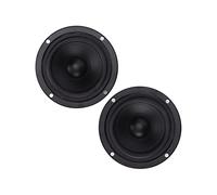 Alomejor Kit de Rehausseur de Diaphragme de Haut-Parleur Passif, pour Amélioration du Son du Caisson de Basses, avec 2 Unités Fabriquées en Plastique de Haute qualité