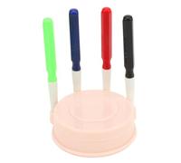 Alomejor Kit de Stylos à Huile de Montre Professionnels 4 Pièces avec Capuchons de pour Les Réparateurs Horlogers