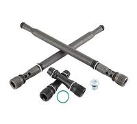 Alomejor Kit de Tuyau de Support en Fer, OEM 6E7Z 9A332 A, Remplacement Direct, Installation Facile, Compact, adapté pour E350 E450 F450 F550 6,0 L