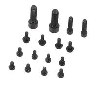 Alomejor Kit de Vis de Levier de Frein de Vélo de Montagne, Attaches en Alliage Ti pour Leviers XT775, Accessoires Réglables Haute Résistance pour le Cyclisme (BLACK)