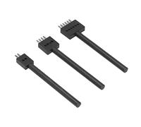 Alomejor Kit D'emporte-pièce en Cuir, Acier Durable, Options 4-6mm (5 | Poignée confortable, Adaptée au cuir, Poinçonnage facile