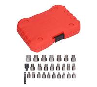 Alomejor Kit D'extracteur de Vis et D'extracteur de Boulon de Haute qualité, 27 Pièces pour une Réparation et un Entretien Faciles, Idéal pour les Amateurs de Bricolage, Acier au Chrome-molybdène