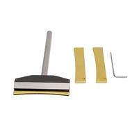 Alomejor Kit D'insertion de Frettes de Guitare, Alliage D'aluminium Acier Inoxydable Laiton, avec clé Hexagonale, pour Réparation de Guitare Entretien de Basse