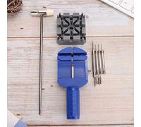 Alomejor Kit Durable de Dissolvant de Goupille de Lien de Bracelet de Montre pour Un Réglage Facile du Bracelet, Outils de Réparation de Montre pour Les Réparateurs à Domicile