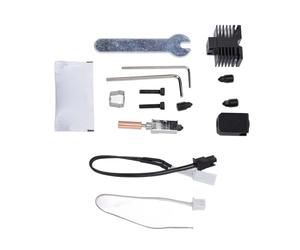Alomejor Kit Hotend d'imprimante 3D, Buse en Acier trempé avec Plaque en Céramique à Chauffage Rapide pour QIDI Plus3 X Maximum3 X Smart3 Q1 Pro 0,4 Mm 0,6 Mm 0,8