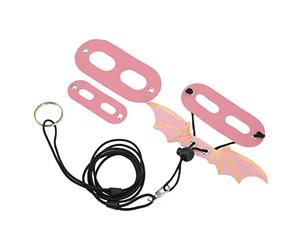 Alomejor Laisse de Lézard Mignonne et Réglable, Douce pour Les Reptiles Marchant, Harnais de Dragon Barbu pour Les Festivals et Les Fêtes d'anniversaire, Cuir Artificiel (Pink)