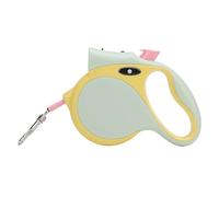 Alomejor Laisse de Marche Rétractable pour Animaux de Compagnie Bande de Tracteur Télescopique Automatique Durable pour Chiens de Petite et Moyenne Taille Design à la Mode pour Un Usage Quotidien