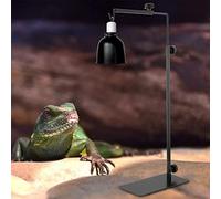 Alomejor Lamp Stand for Reptile, Adjustable Iron Bracket | Conception durable, Installation facile, Détachable pour le stockage, réglables