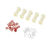 Alomejor Le Kit de Fourche de Joint de Connecteur de Machine à café Empêche Efficacement les Fuites pour les Anneaux en Silicone et Le Kit de Serrage pour L'eau de la Machine à café pour un Usage