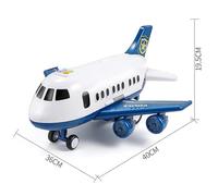 Alomejor Le Sujet du Modèle D'Avions pour Enfants avec des Lumières et des Sons Fonctionne pour des Jeux de Jeu et Un Apprentissage Amusant pour Les Grands Jouets pour Les Avions avec des Voitures