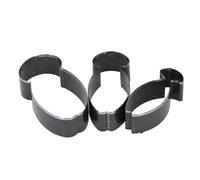 Alomejor Leather Cutting die Set, Fish Shaped 3 Pcs