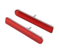 Alomejor Lentille de Réflecteur de Pare-Chocs Arrière, ABS Hautement Réfléchissant, Lentille Rouge de Remplacement pour Feu Arrière FJ Cruiser 2007-2014, Installation Facile à Clipser