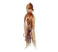 Alomejor Leurre de Pêche en TPE Réaliste, Poulpe, avec Crochet en Acier Inoxydable, pour Un Taux de Pêche Accru, adapté à l'eau de Mer et d'eau Douce