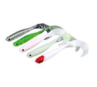 Alomejor Leurres Souples de pêche, réalisme Naturel pour Attirer Les Poissons, Leurres artificiels en PVC Souple et résistant for pêcheurs débutants et Experts en Eau Douce ou mer