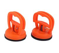 Alomejor Lève-ventouse en Verre, Poignée Puissante pour le Levage de Miroirs de Carreaux de Verre, 2 Ventouses à Main pour Coque de Voiture au Sol, Plastique/caoutchouc, 2,6x2, Pouces