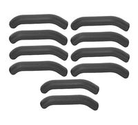 Alomejor Levier de Frein de vélo Couvre 5 Paires de Manchons en Silicone de Frein de vélo Anti-dérapant, Protecteur de poignée de Frein de vélo de Montagne(Noir)