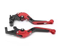 Alomejor Levier d'embrayage de Frein Poignée d'embrayage de Frein Réglable CNC en Alliage 'aluminium 1 Paire de Réglage à 6 Positions Finition Anodisée Marquage pour MT25 MT 03 R25 R3 Riders