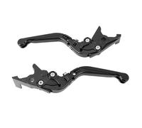 Alomejor Levier d'embrayage Pliable pour Moto, Levier de Poignée de Frein d'embrayage Réglable en Alliage 'aluminium CNC 6061, Conception de Verrouillage Pliable pour les Coureurs, adapté pour X