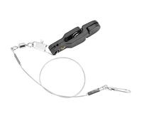 Alomejor Libérer Snap Clip Power Grip Libérer Clip + Ligne De Pêche en Acier + B Forme Pin pour Pêche en Bateau