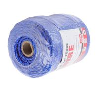 Alomejor Ligne de Clôture électrique Robuste en Acier Inoxydable, 6 Brins, 200M, pour la Protection de la Ferme, Travaux Sûrs et Fiables (MLD-040F)