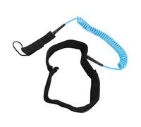 Alomejor Ligne de Surf TPU de 7 Mm Mm pour Petites et Moyennes Vagues, Ceinture de Pointe du Confort Supérieure pour Les Amateurs de Surf (Cyan)