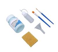 Alomejor Liquide de Masquage Bleu 60ML, Séchage Rapide, Facile à Décoller, pour Aquarelle et Calligraphie