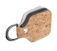 Alomejor Lisseur de Ligne de Pêche à la Mouche, Outil Compact et Durable pour Les Amateurs, Nettoyeur D'absorption d'eau 2 en 1 pour la Pêche, Taille 2,2x1,8 Pouces