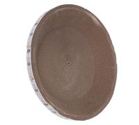 Alomejor Lit à Gratter pour Chat, Bol en Carton ondulé Durable et Résistant aux Rayures pour Usage Intérieur (Rond 44,5 cm)