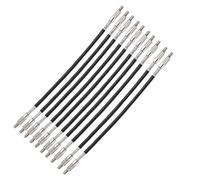 Alomejor Lot de 10 Cordages pour Alto, en Fil D'acier Antidérapant avec Vis et Protection en Silicone pour une Meilleure Résonance, Accessoires Compacts pour Alto.