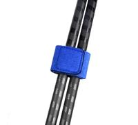 Alomejor Lot de 12 Ceintures de Canne à Pêche Extensibles pour Sangle de Support, Bandes Légères pour Un Transport Facile, Attaches de Canne en Tissu SBR et OK, Adaptées à Les Pêcheurs (12PCS)