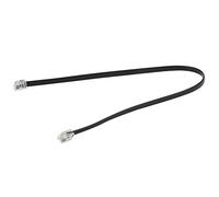 Alomejor Lot de 2 Câbles de Capteur à Double Tête en avec Bouton Droit de 40 Mm pour Robots Industriels, Fil 6 Broches 28 AWG, PVC Environnemental Durable, Noir/gris