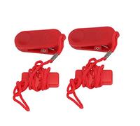 Alomejor Lot de 2 interrupteurs magnétiques en forme de cercle de sécurité (modèle de 14 x 35 mm)