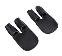 Alomejor Lot de 2 Protège-Pouces de Baseball en Cuir PU Absorbant Les Chocs pour l'entraînement Sportif, Le Softball, Ergonomique et ajusté, Design Léger pour Les Jeunes Attrapeurs, Frappeurs,