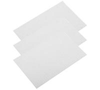 Alomejor Lot de 3 Filtres en Coton pour Aquarium, Design Léger de densité 3D pour Une Purification Efficace de l'eau dans Les Aquariums, 28 X 17 Cm, Tissu en Coton Durable