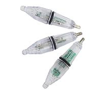 Alomejor Lot de 3 Leurres Lumineux LED pour la Pêche sous-Marine avec Clignotant Changeant de Couleur pour Attirer Les Appâts de Poisson, Lot de 3 en Plastique pour Eau Douce et Eau Salée