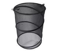 Alomejor Lot de 4 Protections de Plantes en Pop-up pour Verger de Jardin, Cadre en Acier Robuste, Cage de Protection pour Plantes Tout-en-Un pour Les Amateurs de Jardinage (Black)