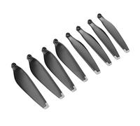 Alomejor Lot de 8 Hélices de Drone, 6030 Pales de Rechange à Faible Bruit avec équilibre Dynamique Précis pour Mini 3 Pro, Matériau PC Léger, Vol Solide et Stable (Décor Argent)
