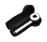 Alomejor Loupe Portative 10X avec Verre Optique et échelle de Mesure pour Lire Les Détails Fins
