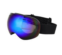 Alomejor Lunettes de Ski, Lunettes de Snowboard, Adaptées au Ski, au Snowboard et à la Motoneige (Bleu noir)