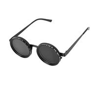 Alomejor Lunettes de Soleil à Teinte Réglable, Matériau PC et Métal, Lunettes de Soleil Polarisées avec Lentille de 49 Mm pour les Activités de Plein Air et les Voyages