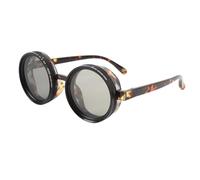 Alomejor Lunettes de Soleil Polarisées Réglables avec Lentilles Filtrantes ND pour Hommes, Plage, Pêche en Plein Air, Teinte Noire 52mm