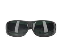 Alomejor Lunettes de Soudage Professionnelles, Légères, Résistantes aux UV, Faciles à Porter pour L'électrosoudage et la Protection des Yeux (Vert foncé IR5.0)