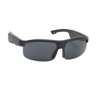 Alomejor Lunettes Intelligentes, Haut-parleurs Intégrés, Lunettes de Soleil Bluetooth avec Verres Polarisés pour la Musique et Les Appels en Plein Air