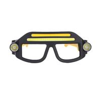Alomejor Lunettes Lampe Frontale, Eclairage Led Rechargeable, 5 Modes,