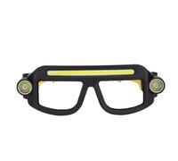Alomejor Lunettes Lampe Frontale, Lampe Frontale LED Rechargeable à