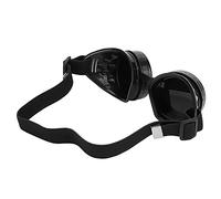 Alomejor Lunettes Steampunk Vintage avec Plaquette de Nez Réglable pour Décoration de Fête Rétro, Lunettes de Soleil ABS Double Couche pour la Décoration (#1) (#1) (#)